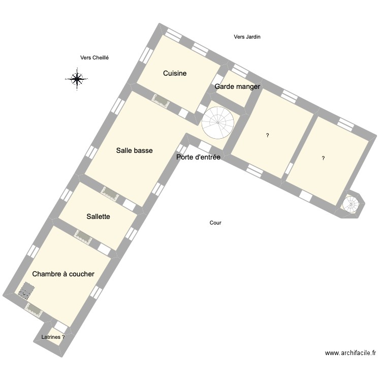 RDC_XVI. Plan de 0 pièce et 0 m2