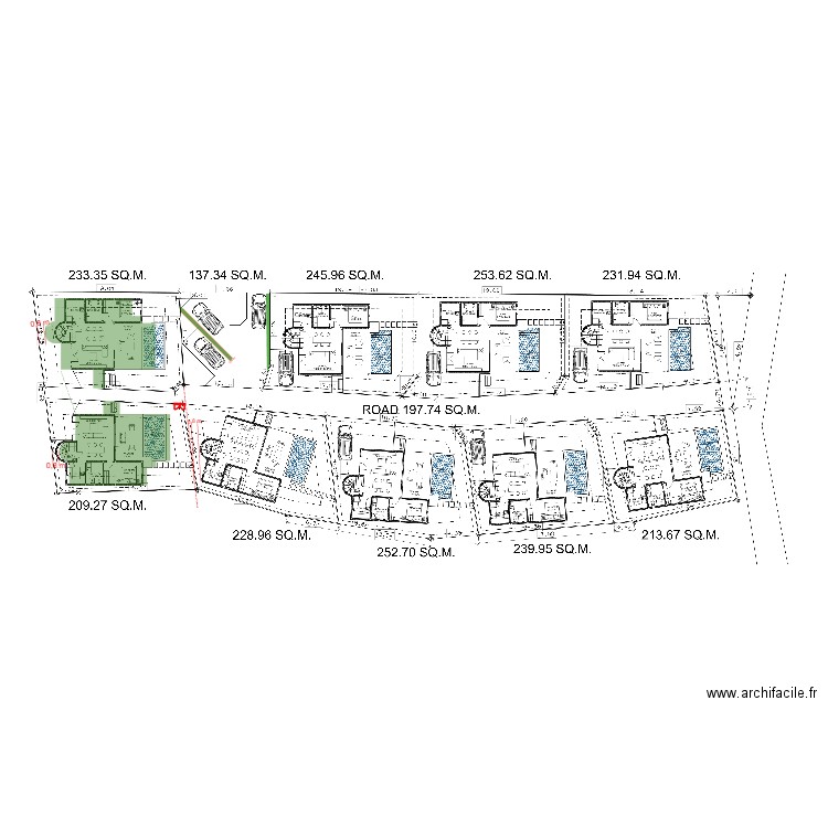 Modif Villa 4/9. Plan de 0 pièce et 0 m2