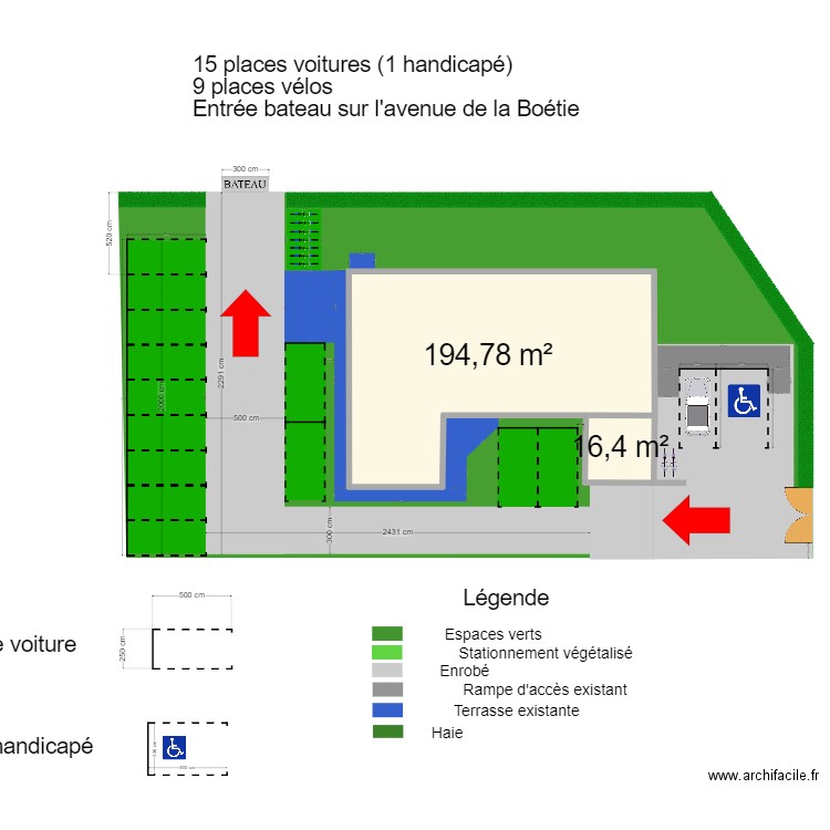 N°1 : 15 PLACES MAISON DE SANTE. Plan de 0 pièce et 0 m2