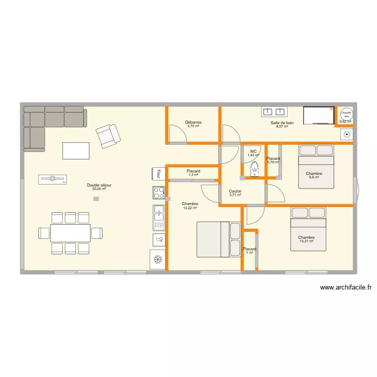 st jo. Plan de 12 et 107 m² st jo. Plan de 12 et 107 m²