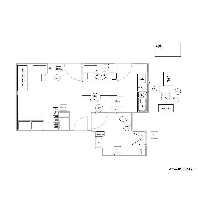 Bagnolet. Plan de 0 pièce et 0 m2