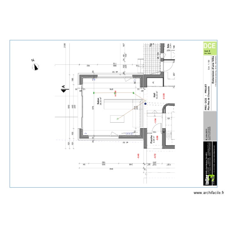 plan elec 3. Plan de 0 pièce et 0 m2