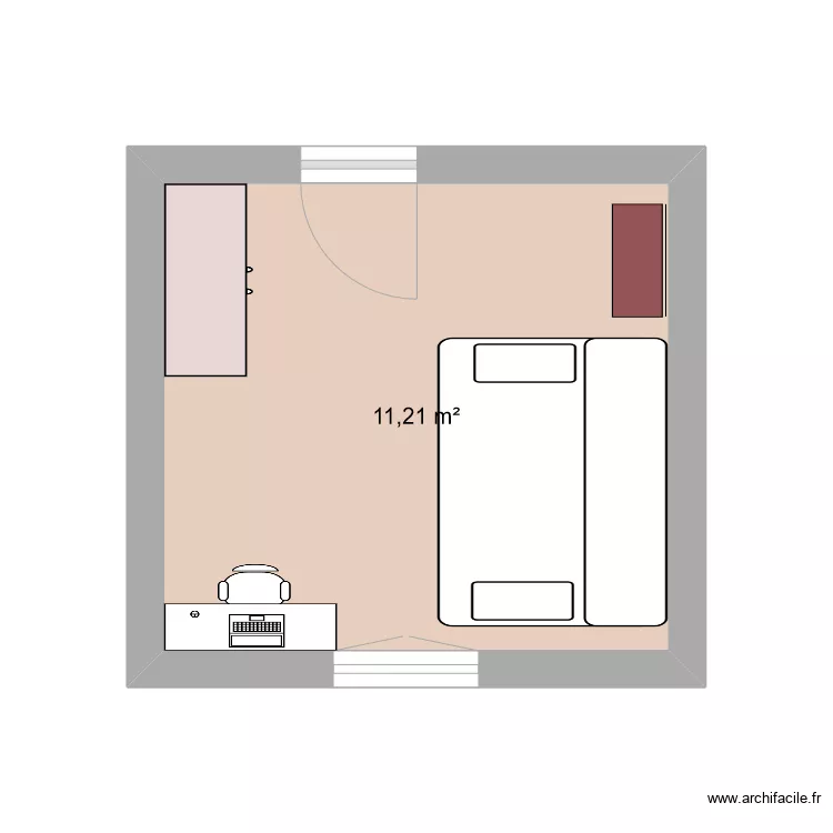 Chambre 2. Plan de Chambre 2. Plan de