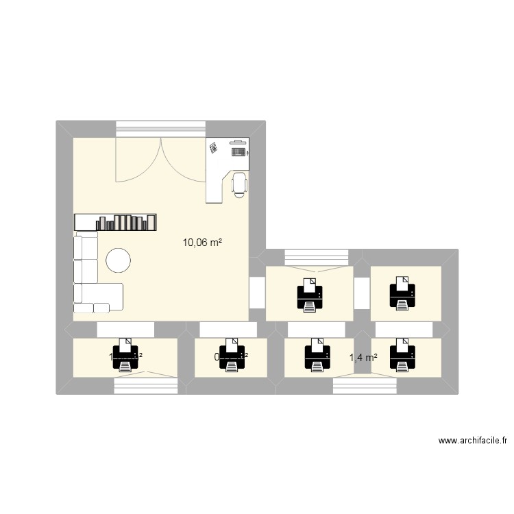 IMPRIMENTE. Plan de 0 pièce et 0 m2