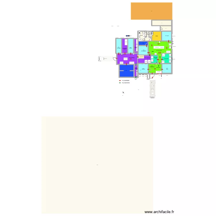 Boulouparis-FLUX 1. Plan de 22  et 359 m²