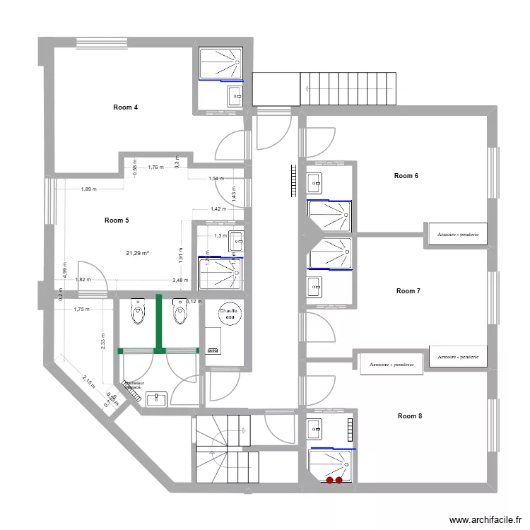 Notre Dame. Plan de 18 et 161 m² Notre Dame. Plan de 18 et 161 m²