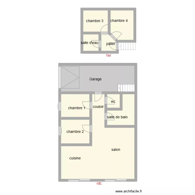 204. Plan de 10 Pièces et 113 m²