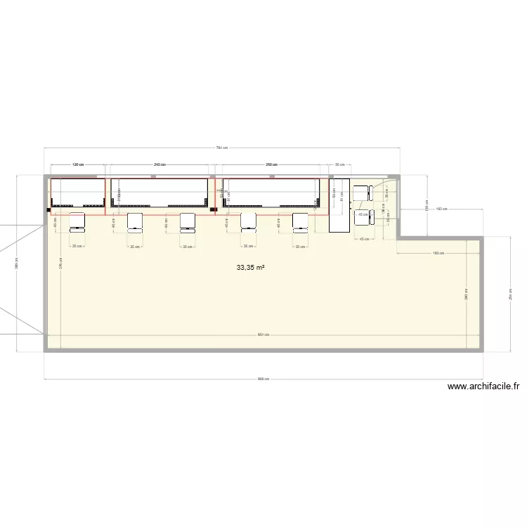 Garage Vitrail V2. Plan de 