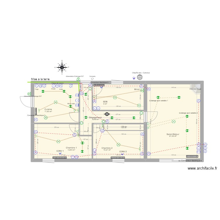 Alex macon 2. Plan de 0 pièce et 0 m2