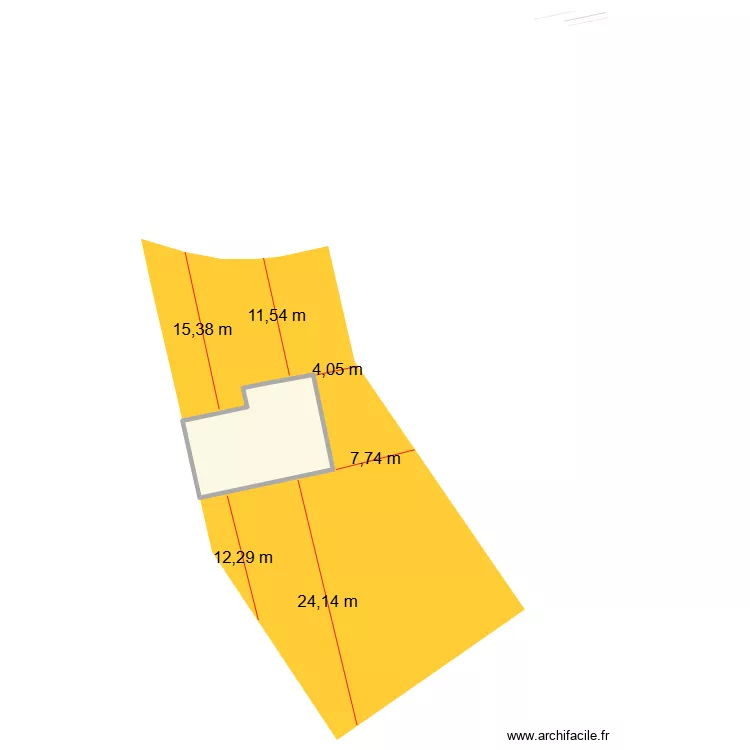 vitry en artois. Plan de 1  et 106 m²