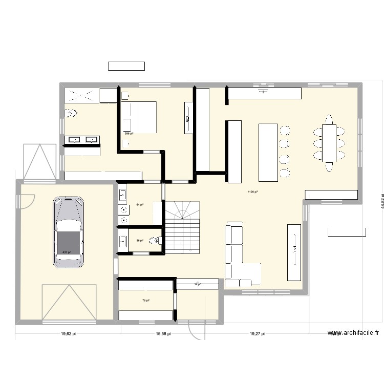 PREFF A CAMILLE. Plan de 27 pièces et 709 m2