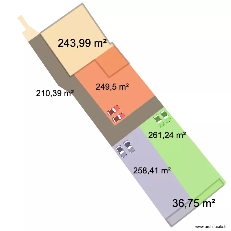 puget ville. Plan de 