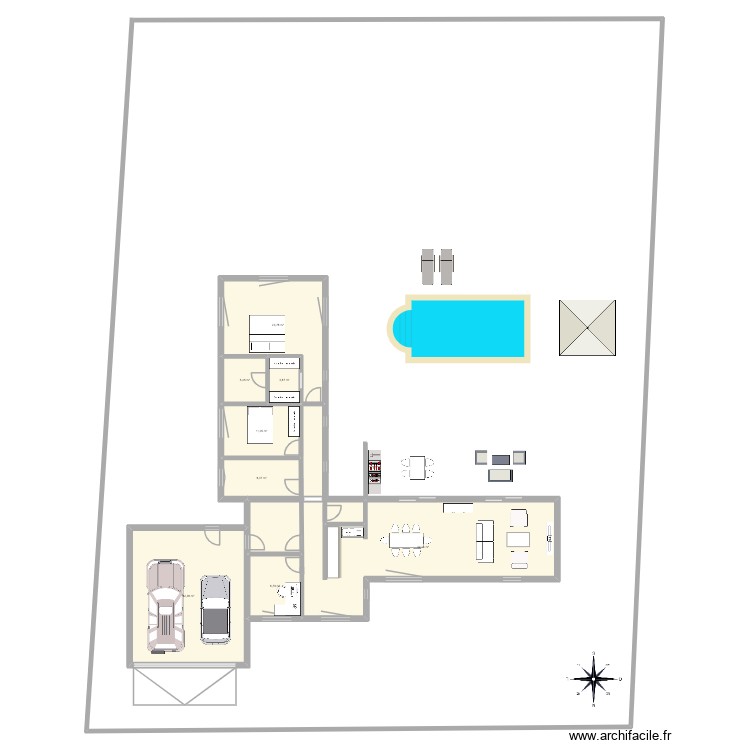 Casa Campos de Alem. Plan de 0 pièce et 0 m2 Casa Campos de Alem. Plan de 0 pièce et 0 m2