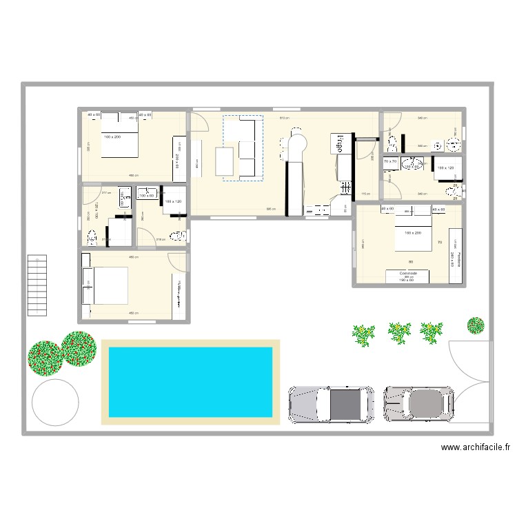 plan dimension janvier 23 meuble. Plan de 8 pièces et 102 m2