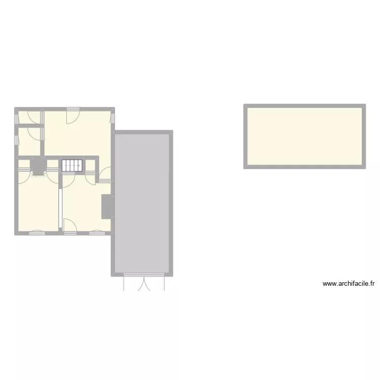 MAILLARD - CAUMONT. Plan de 