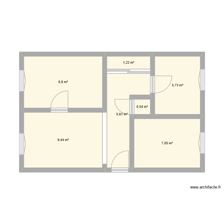 BORISSIENKO - BIHOREL. Plan de 0 pièce et 0 m2