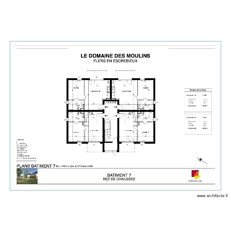 PLAN BATIMENT FLERS 7. Plan de 0 pièce et 0 m2