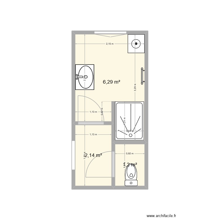 nico soso 3. Plan de 3 pièces et 10 m2