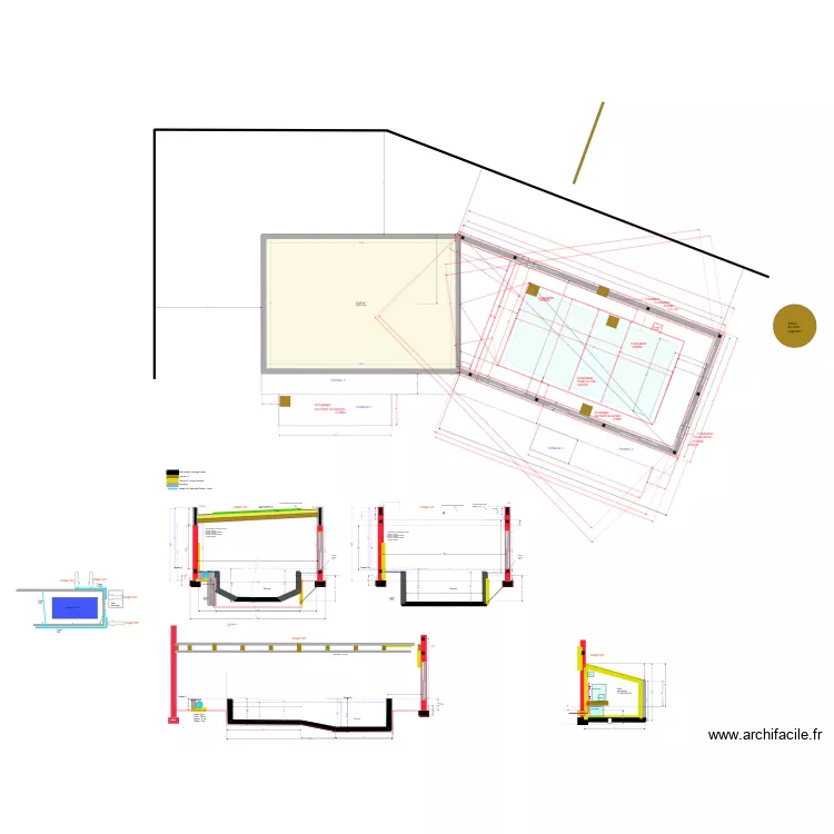 piscine béton mur brique 2024 v28b. Plan de piscine béton mur brique 2024 v28b. Plan de