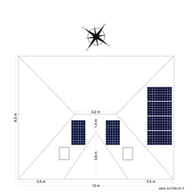MAISON VALADAS JOSÉ. Plan de 0 pièce et 0 m2