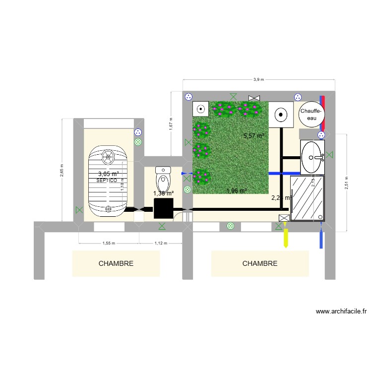 JARDIN LA PLANTATION. Plan de 0 pièce et 0 m2 JARDIN LA PLANTATION. Plan de 0 pièce et 0 m2