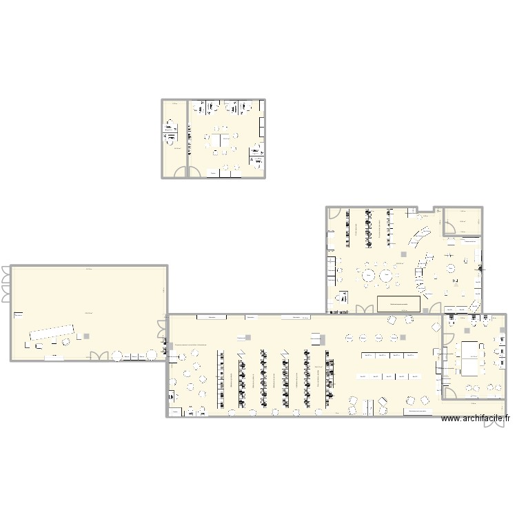 Relocalisation BGE - 2. Plan de 7 pièces et 617 m2