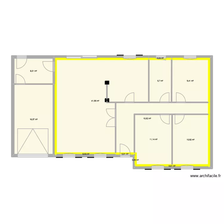 MAISON. Plan de 15 et 112 m² MAISON. Plan de 15 et 112 m²