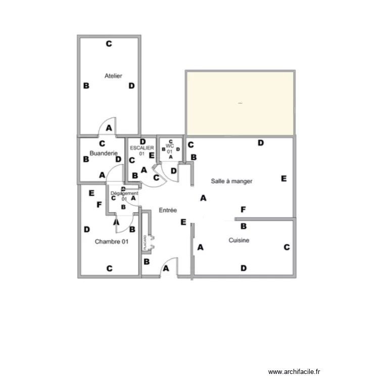 extension Marie Magalie. Plan de extension Marie Magalie. Plan de