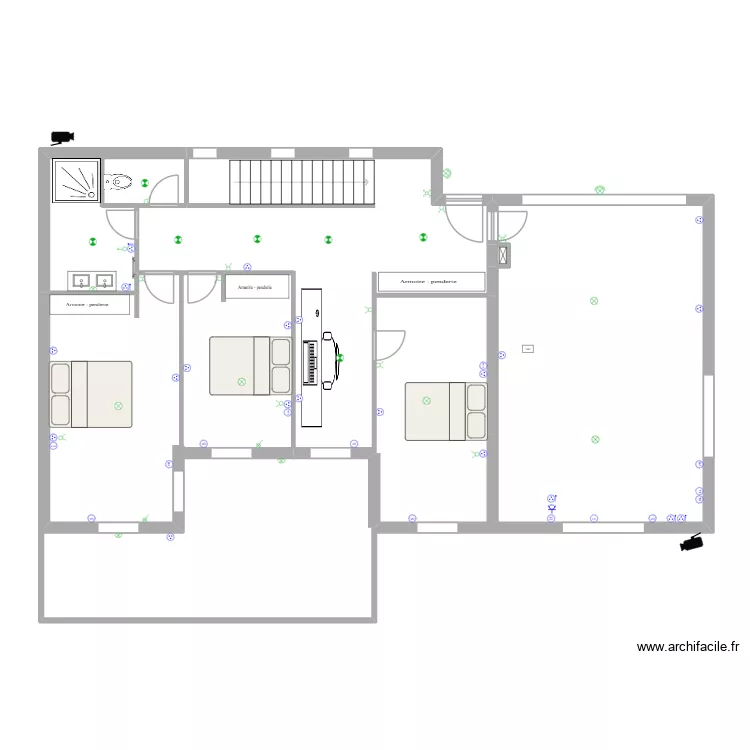 vrai3. Plan de 6 Pièces et 101 m²
