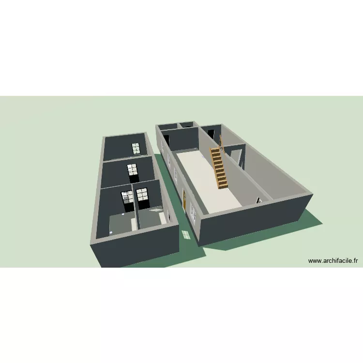 maison killian prises + meubles. Plan de 9  et 131 m²