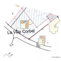 ue de la loge avec plan Maou&eacute; Centre Alysia