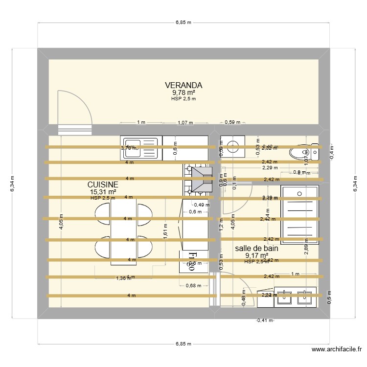 VERGARI. Plan de 0 pièce et 0 m2