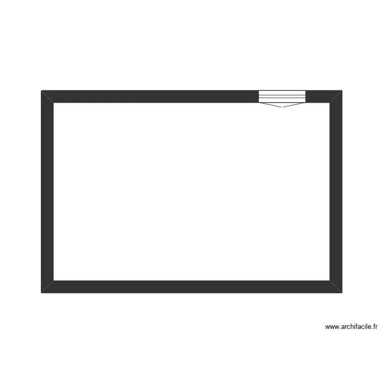 ROLLIN. Plan de 3 pièces et 44 m² ROLLIN. Plan de 3 pièces et 44 m²