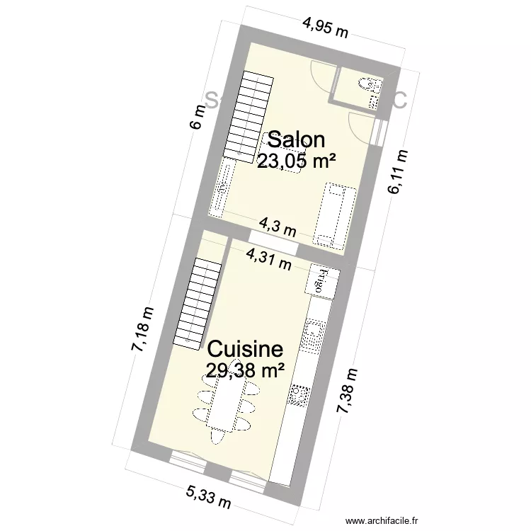 LE GRAAL VF. Plan de 