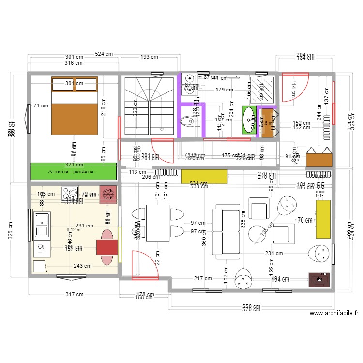 Ploeren. Plan de 0 pièce et 0 m2