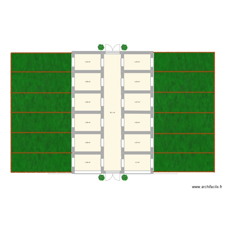 écurie des proprio. Plan de 0 pièce et 0 m2