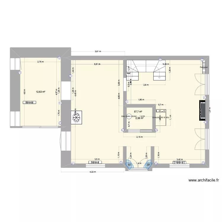 DOMEK. Plan de 