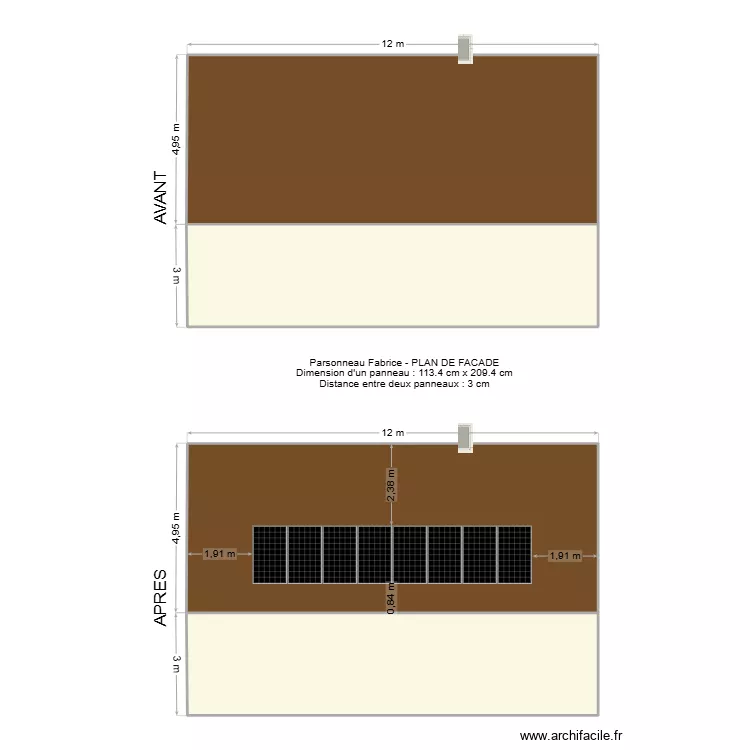 Parsonneau Fabrice. Plan de 