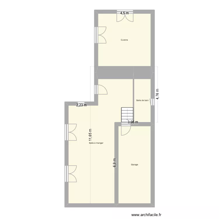 breuzard. Plan de 