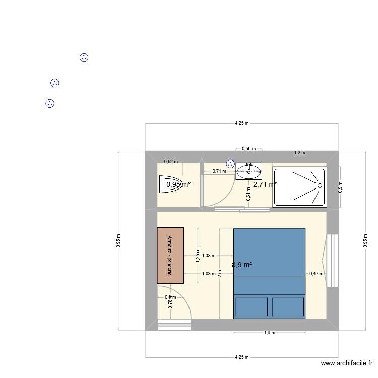 sdb1. Plan de 0 pièce et 0 m2
