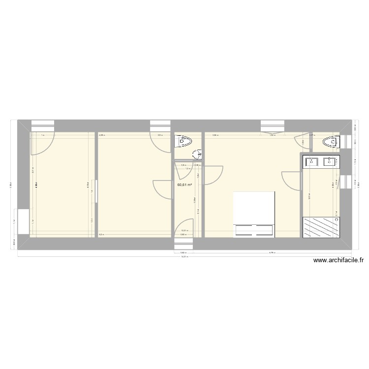 Chaufferie 21-01. Plan de 0 pièce et 0 m2