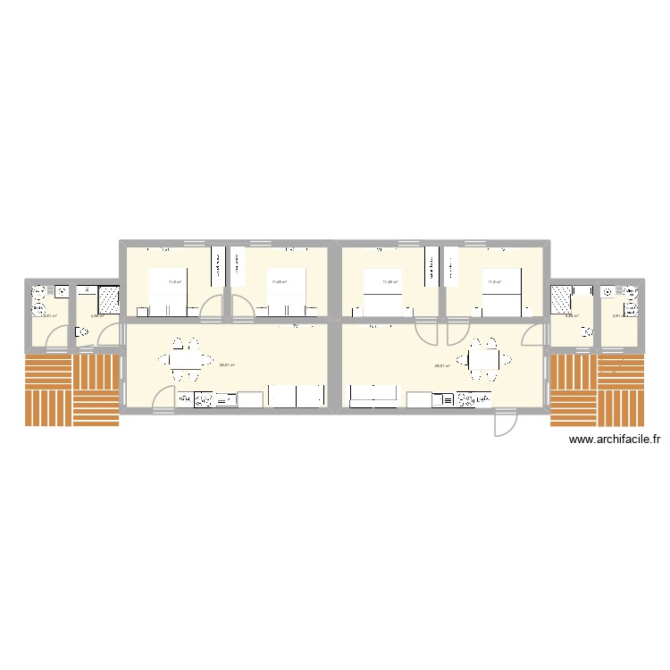 Location. Plan de 0 pièce et 0 m2