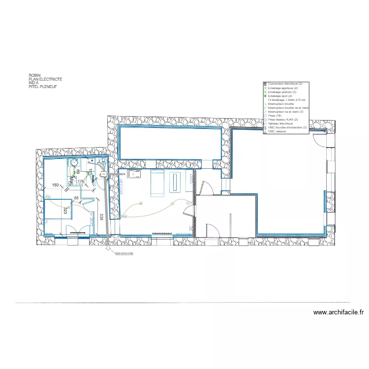 ROBIN_PLAN ELEC_IND A_PITEL PLENEUF. Plan de ROBIN_PLAN ELEC_IND A_PITEL PLENEUF. Plan de