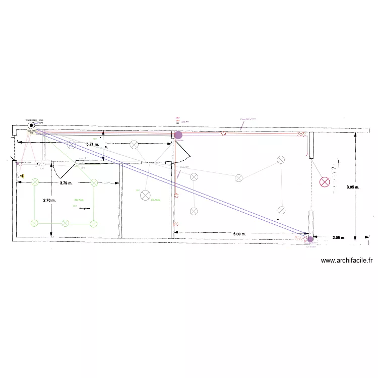 Aline Gaubert RDC. Plan de 