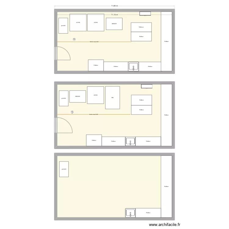 plan dura 2. Plan de 3 pièces et 199 m² plan dura 2. Plan de 3 pièces et 199 m²