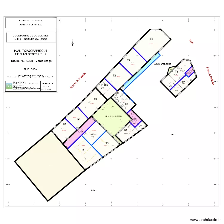 FRICHE MERCIER R+2 V2. Plan de 