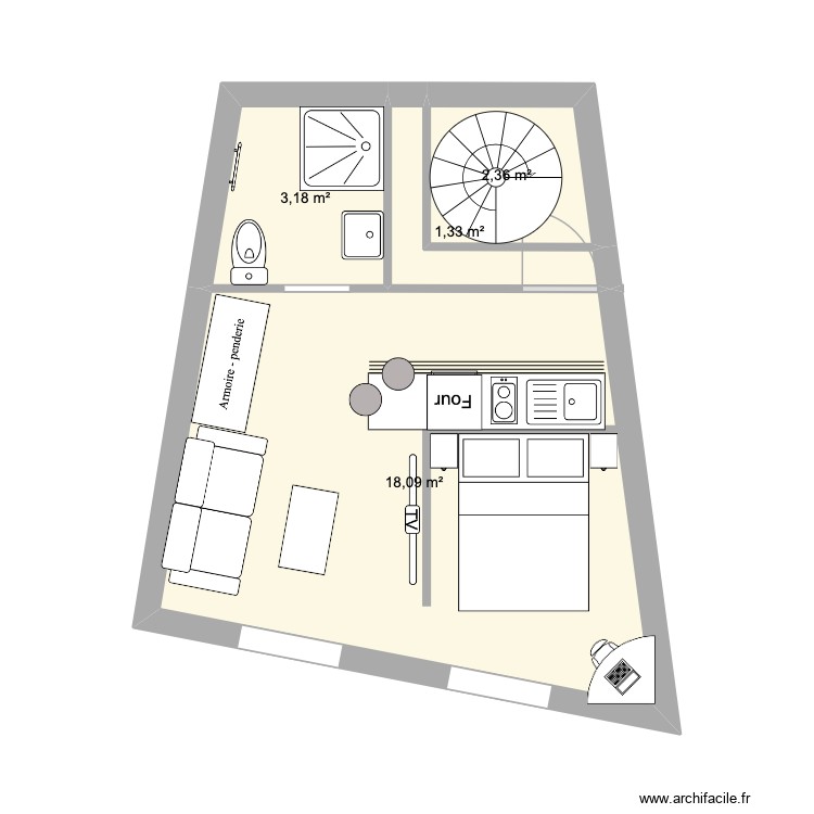 Carnot. Plan de 0 pièce et 0 m2