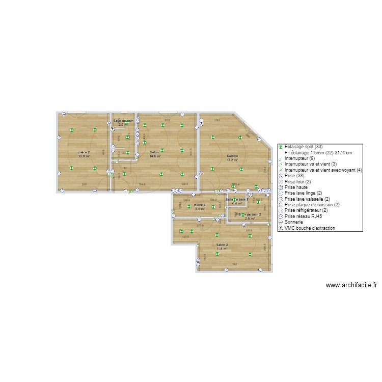 Bois-Colombes. Plan de 0 pièce et 0 m2