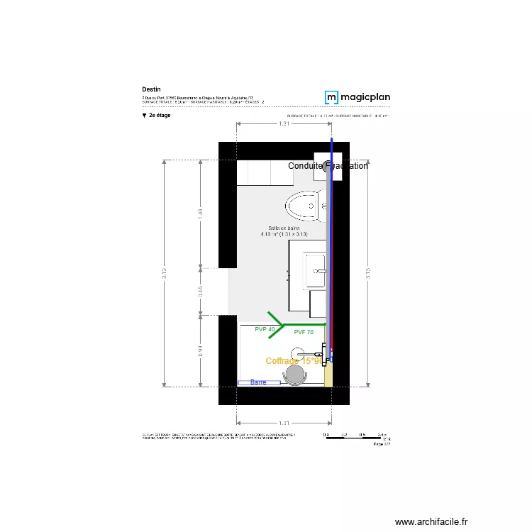 Plan Projet  Mme. Destin. Plan de 
