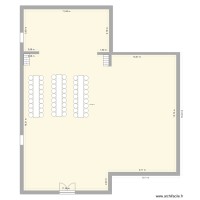 Plan salle paroissiale